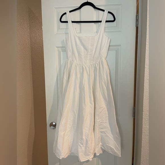 Wayf | Dresses | Wayf Stretch Cotton Corset Mididress | Poshmark Wayf | Dresses | Wayf Stretch Cotton Corset Mididress | Poshmark